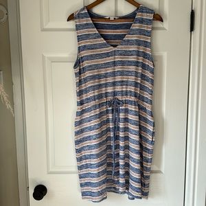 Market & Spruce Janessa Drawstring Knit Tank Dress